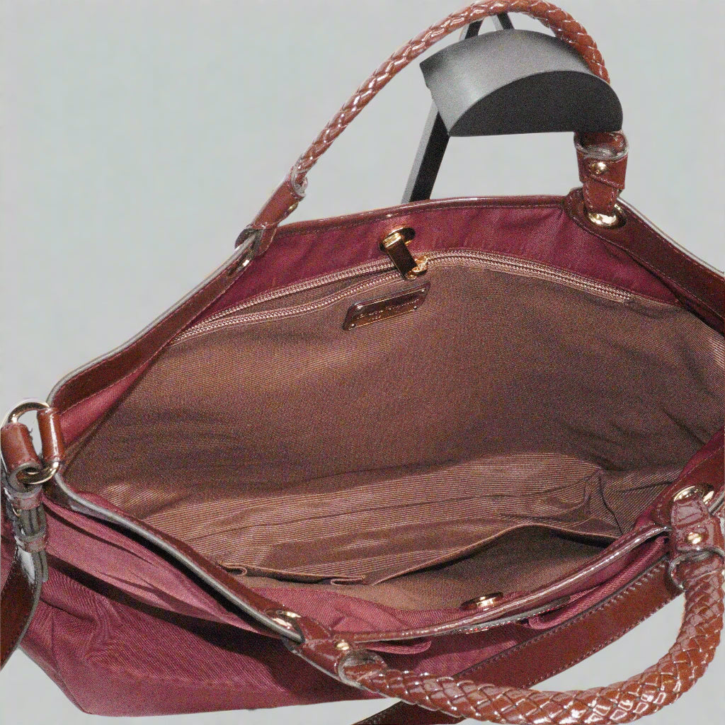 Salvatore Ferragamo Betulla Tote Bag – Bordeaux