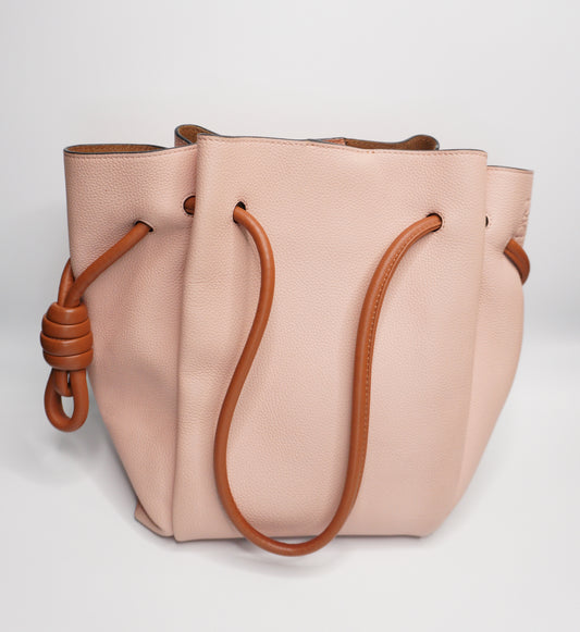 Loewe Flamenco Drawstring Shoulder Bag – Light Pink