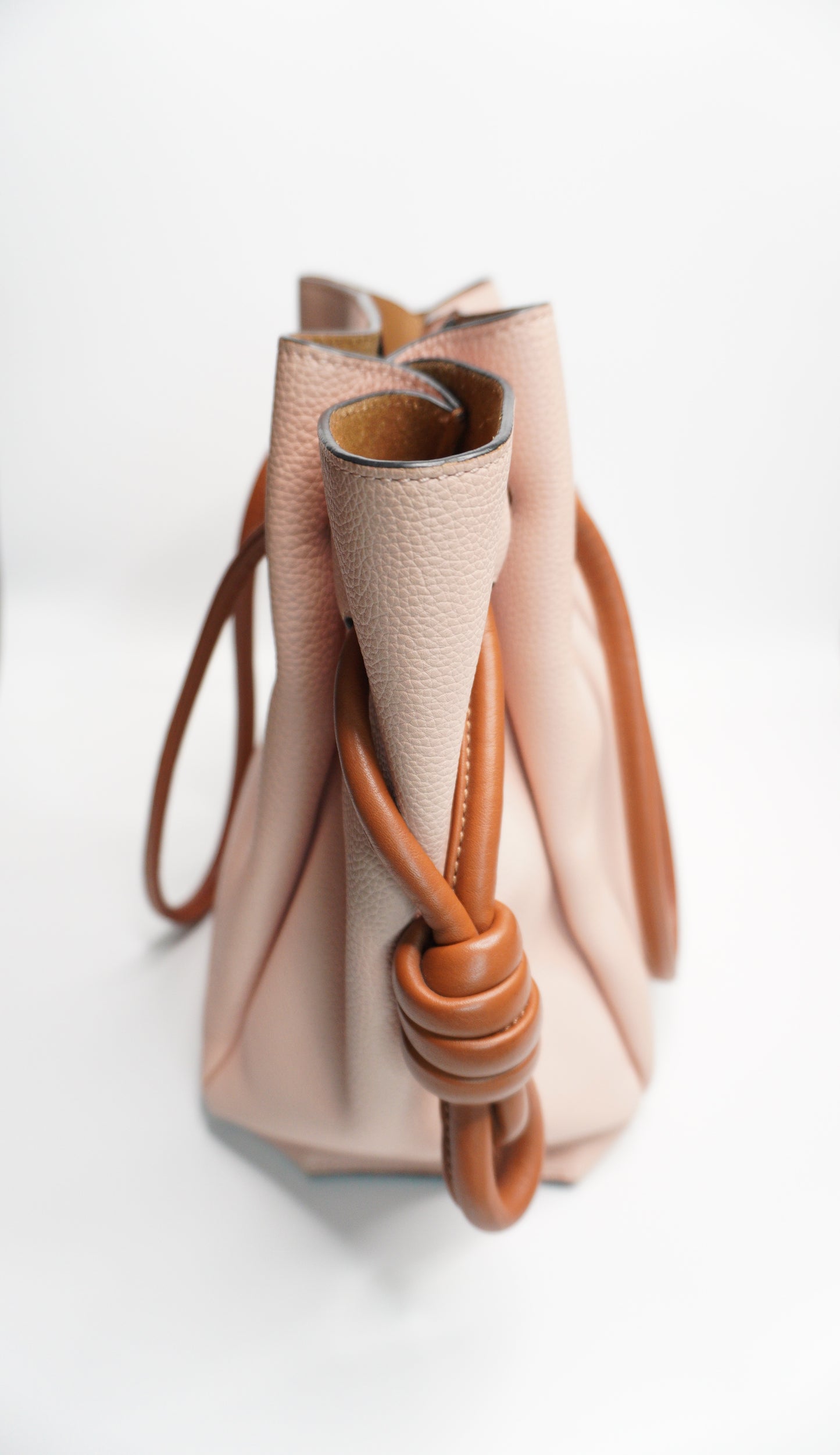 Loewe Flamenco Drawstring Shoulder Bag – Light Pink