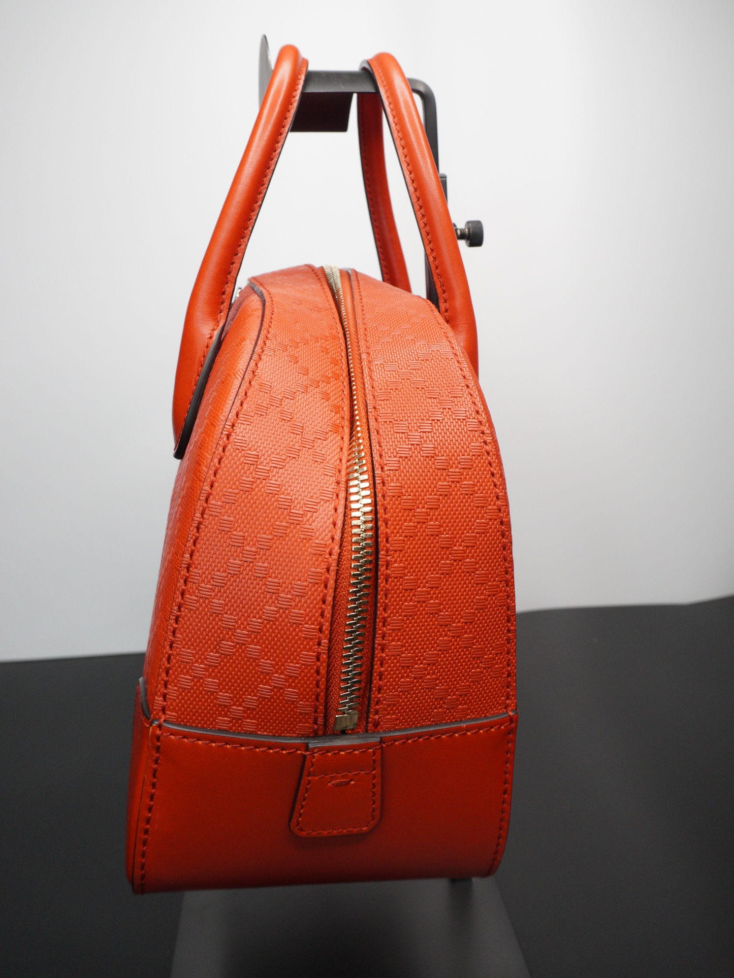 Gucci Bright Red Diamante Top Handle Satchel