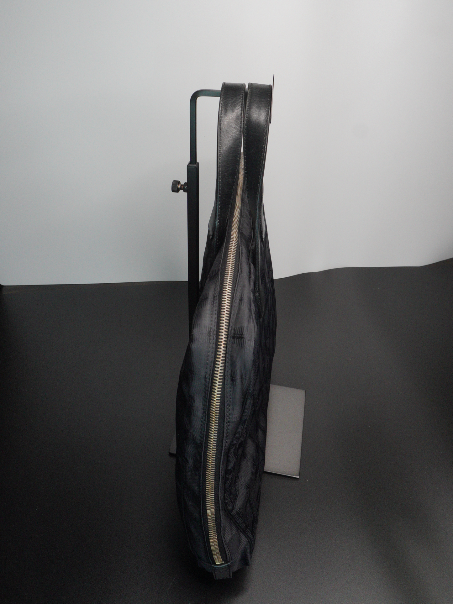 Chanel Black Nylon Travel Line Handbag