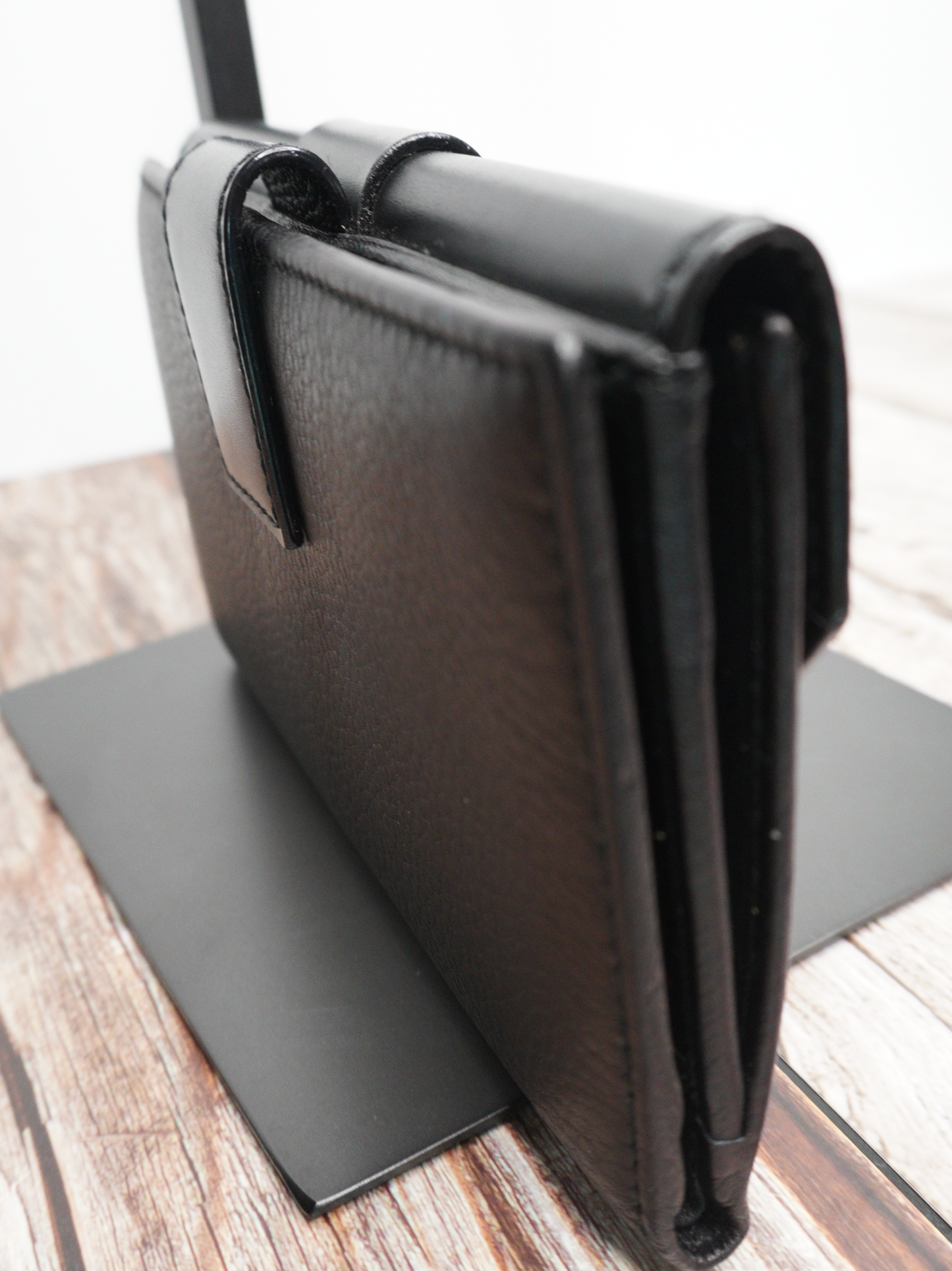Christian Dior Black Leather Wallet