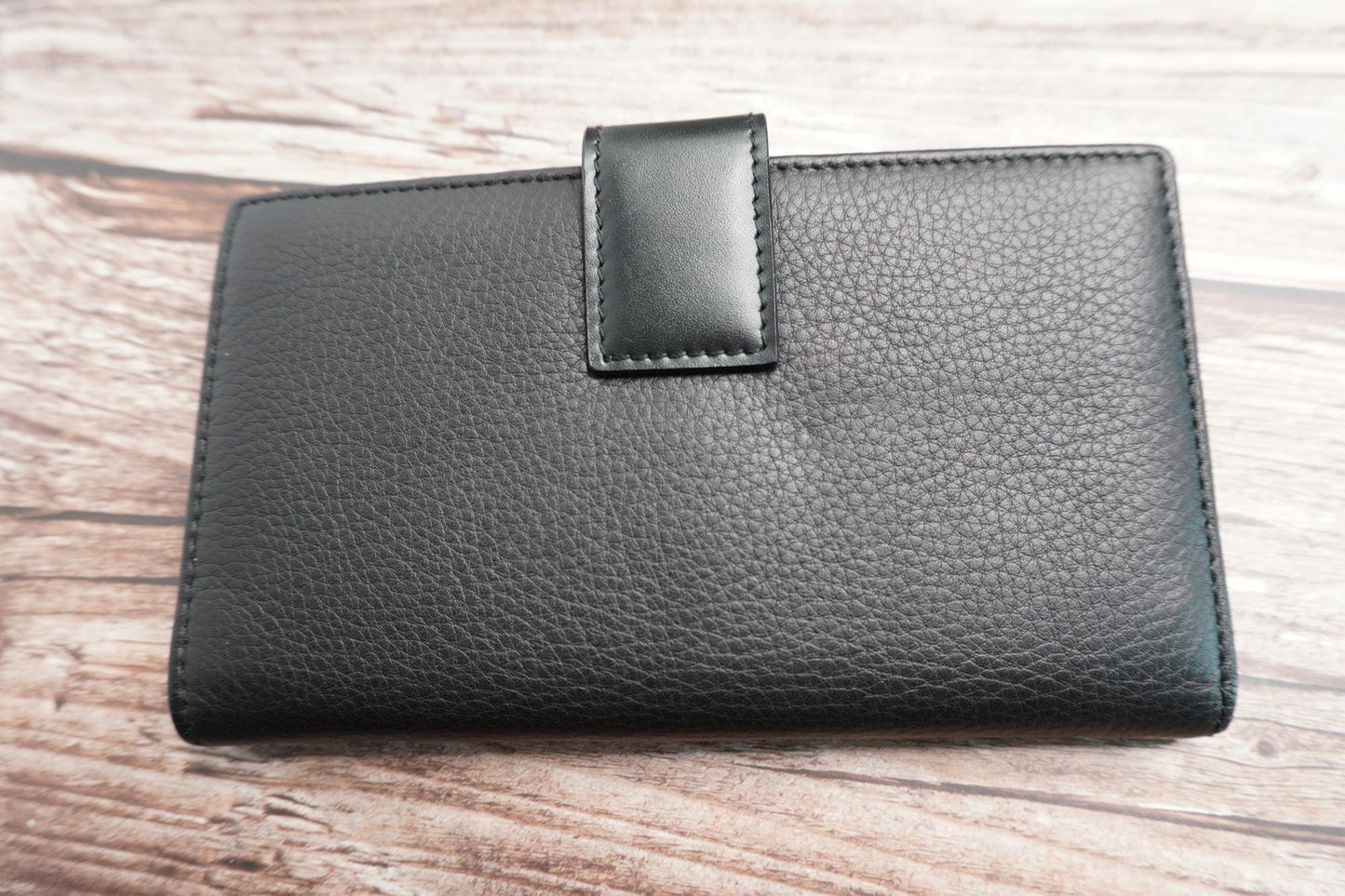 Christian Dior Black Leather Wallet