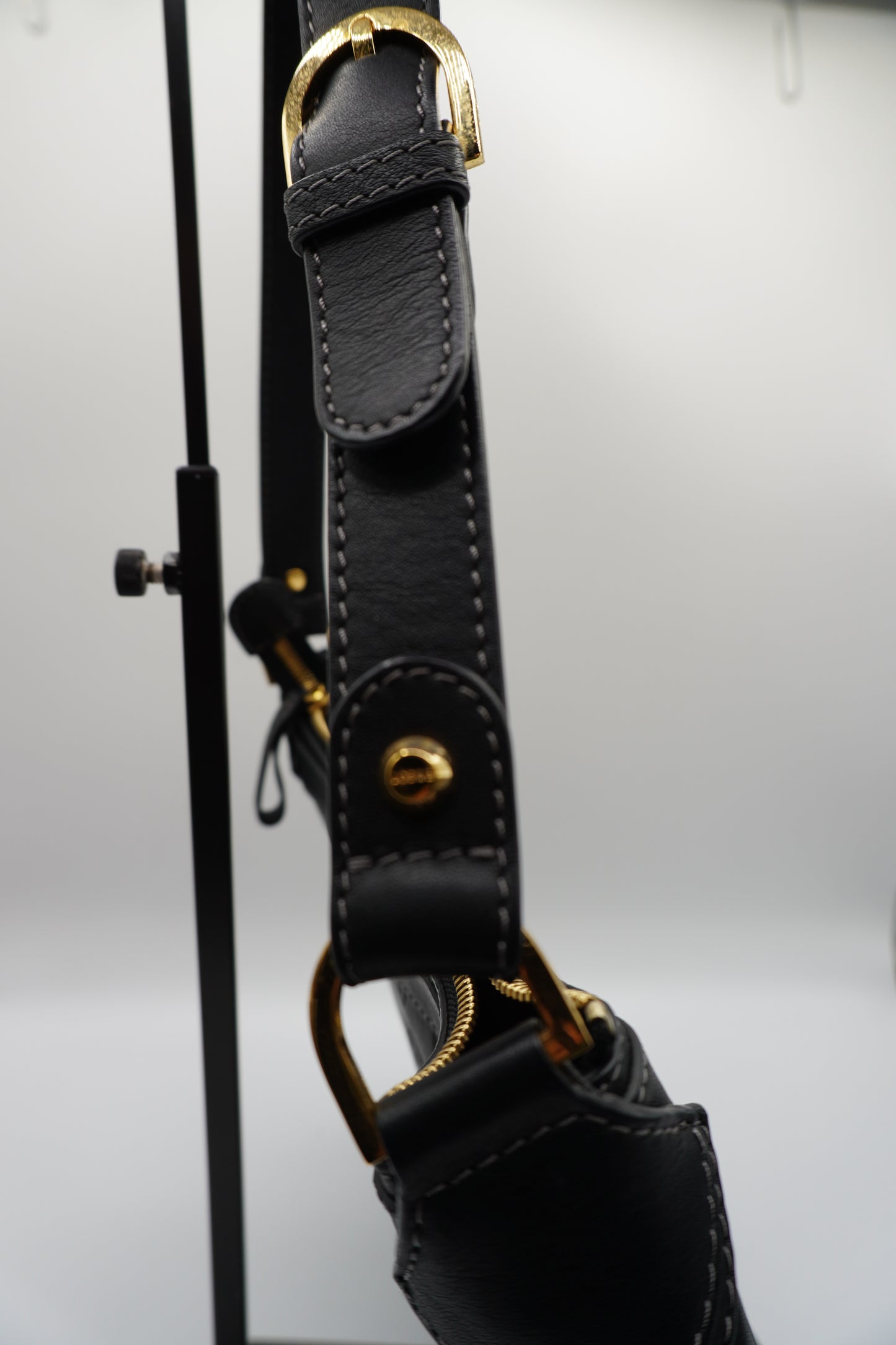 Loewe 160th Anniversary Limited Edition Black Embossed Leather