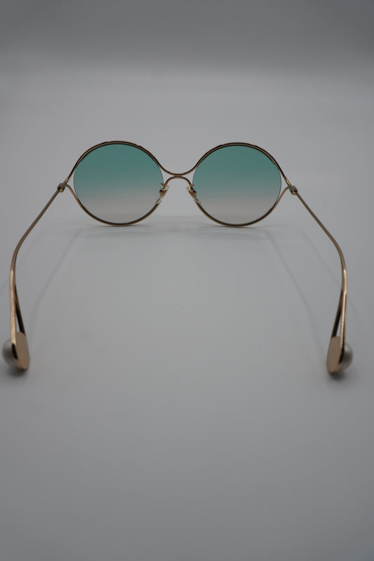 Gucci Round Gradient Sunglasses
