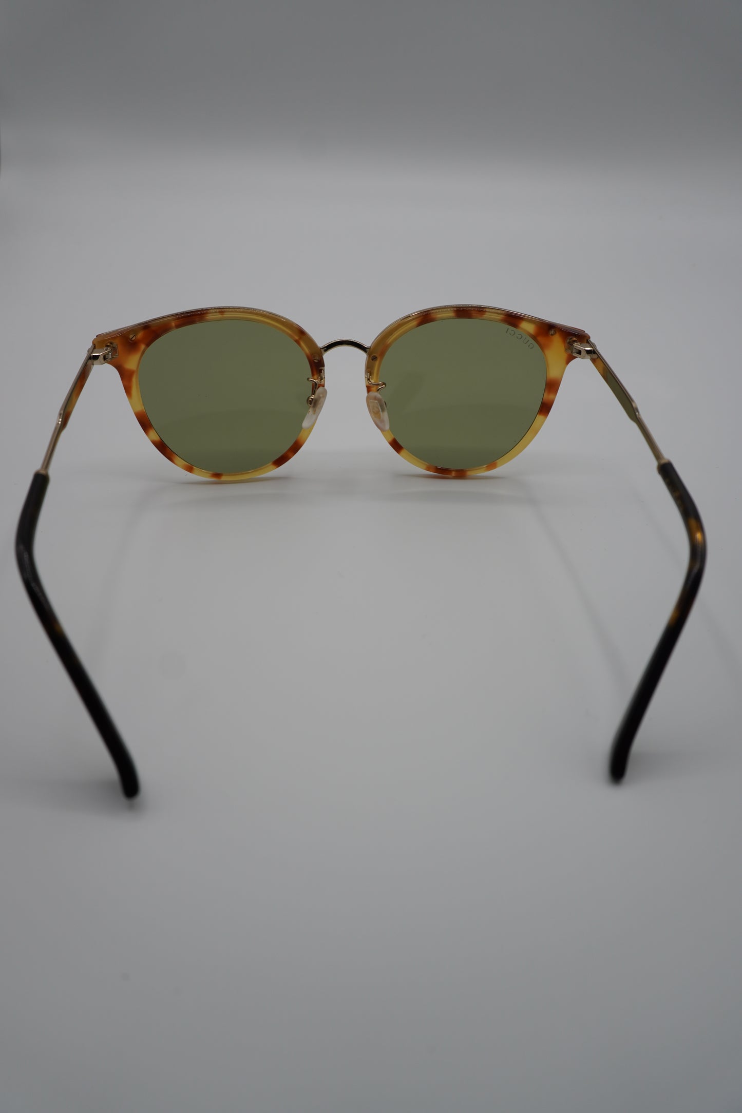 Gucci Web Stripe Aviator Sunglasses