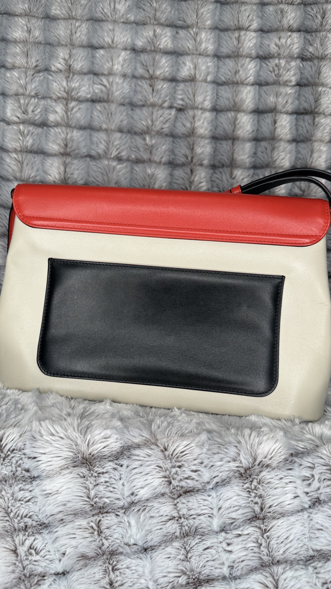 Bvlgari Icona Shoulder Bag – Red Leather