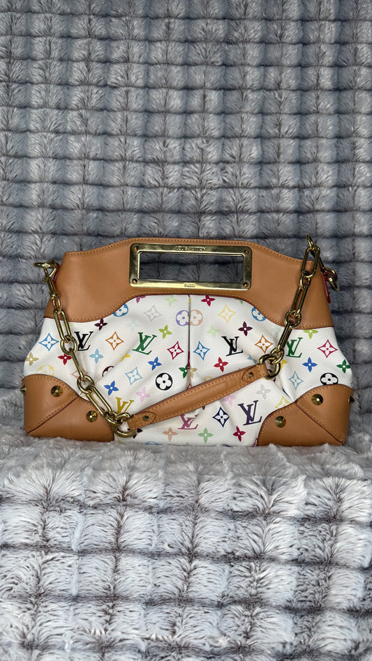 Louis Vuitton Monogram Multicolore Beverly – White