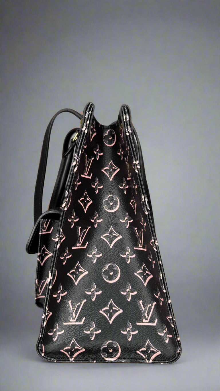 LOUIS VUITTON Monogram Bag - Black/Pink