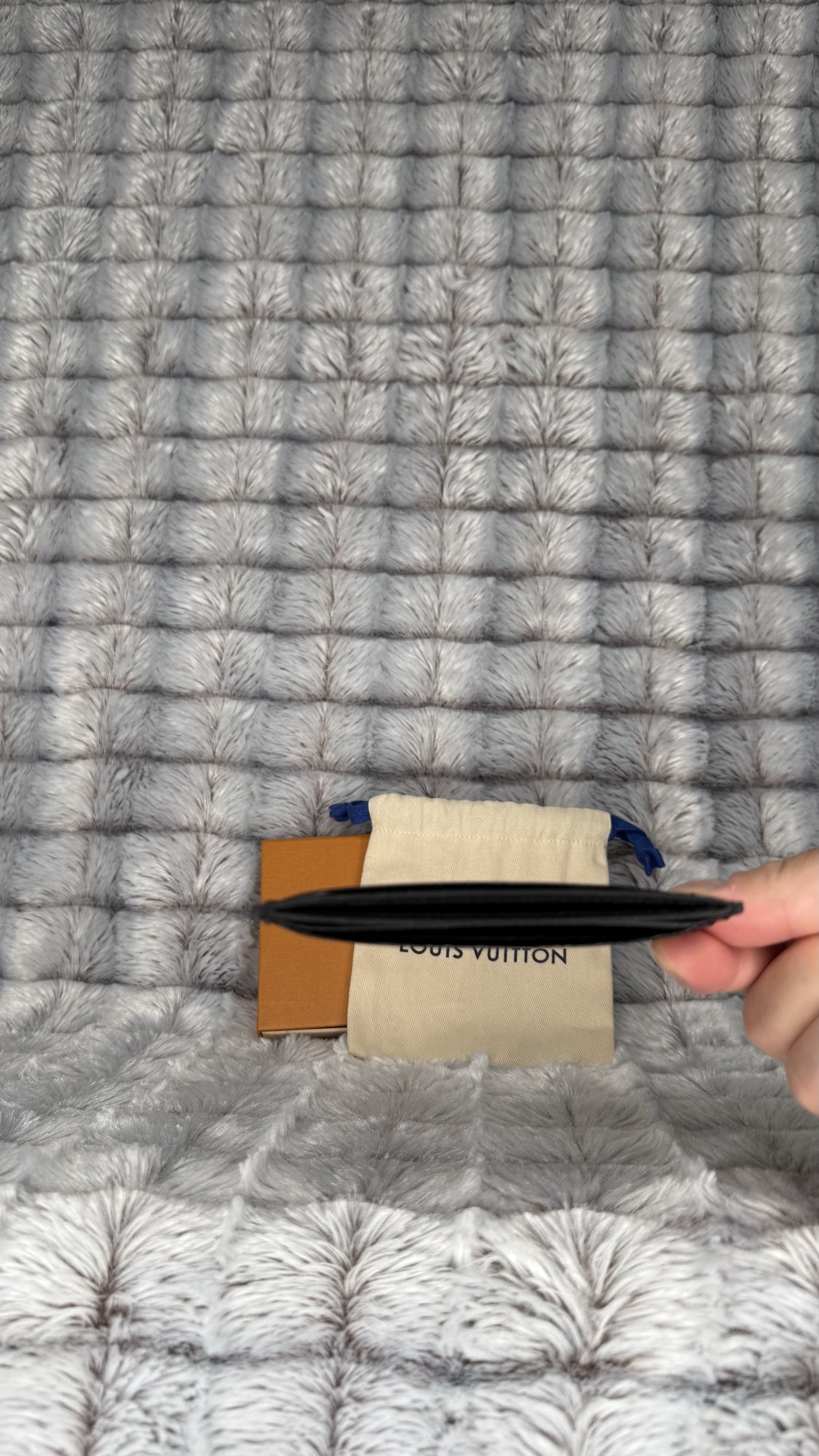 Louis Vuitton Card Holder in Monogram Eclipse