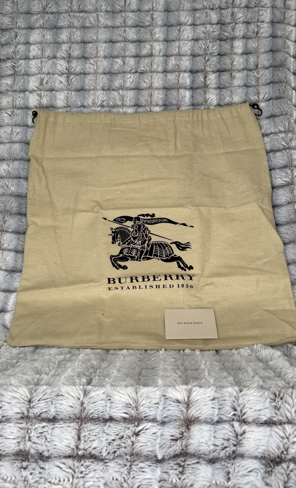 Burberry Stitched Leather Bridle Tote Bag – Brown