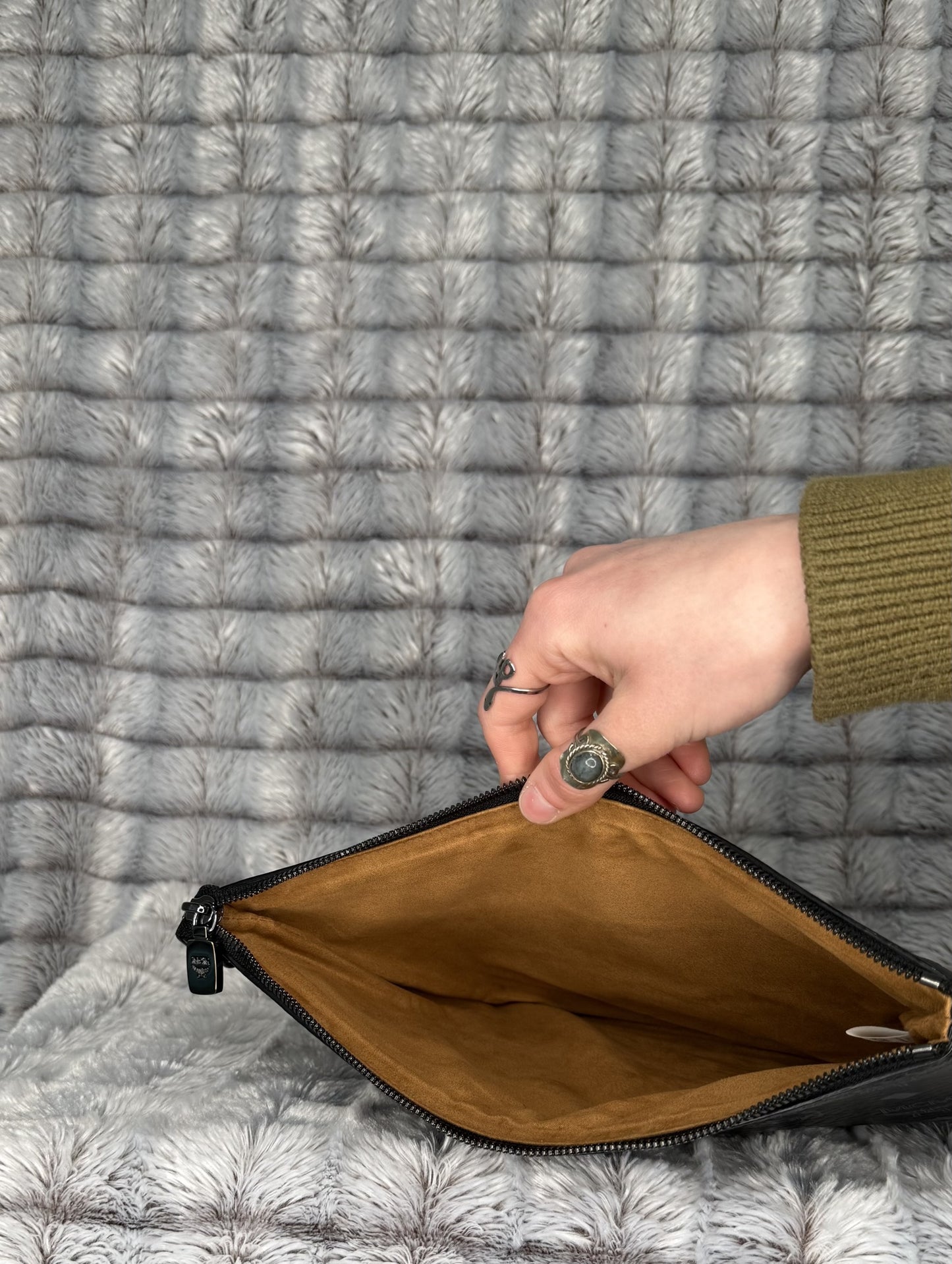 MCM Medium Crossbody Pouch in Visetos Leather