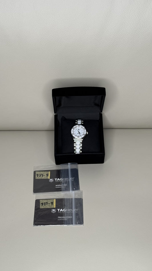 TAG Heuer Formula 1 Women's Watch – White Ceramic & Stainless Steel