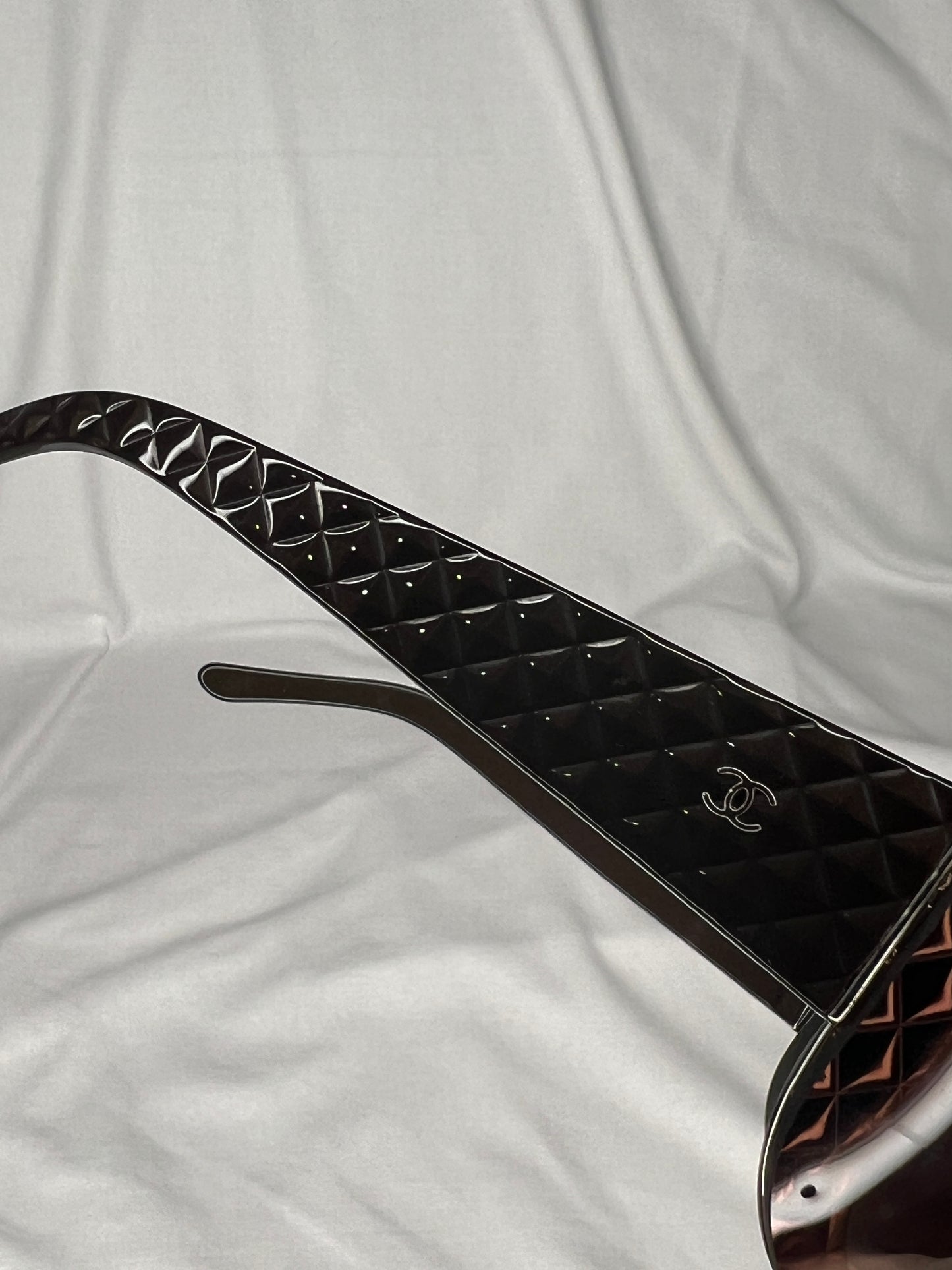 Chanel 4165 Quilted Brown Gradient Oversized Sunglasses