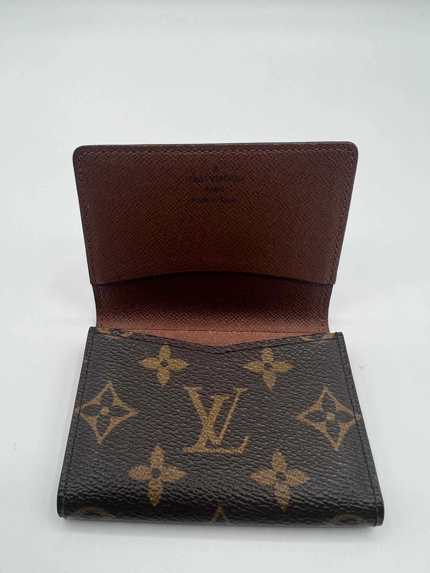 Louis Vuitton Monogram Canvas Envelope Business Card Holder