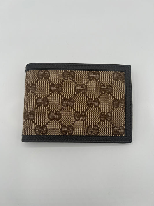 Gucci GG Canvas Bi-Fold Wallet