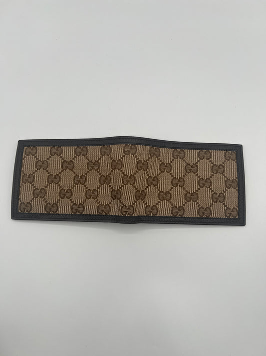 Gucci GG Canvas Bi-Fold Wallet