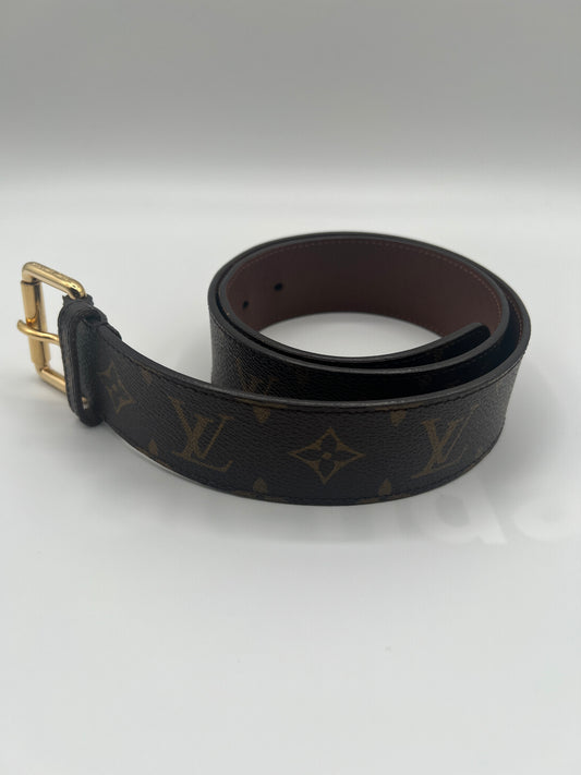 Louis Vuitton Monogram Canvas Belt – Size 80 / 32