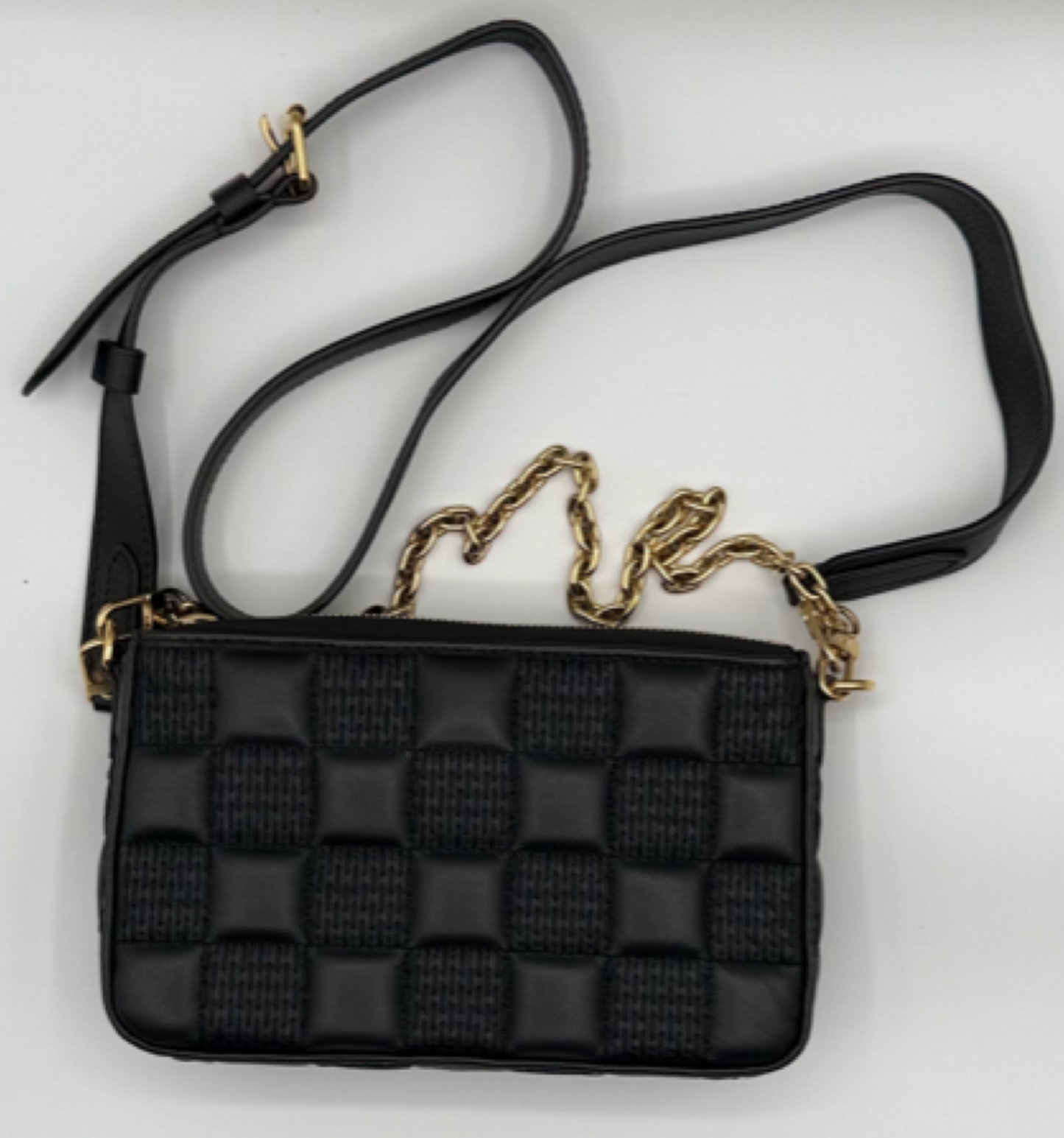 Louis Vuitton Damier Quilt Lambskin Troca Pochette – Black