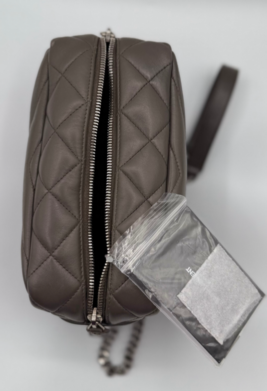 Saint Laurent Loulou Bowling Small Quilted Monogram Bag