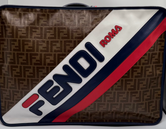 Fendi x Fila Roma Coated Canvas Travel Bag