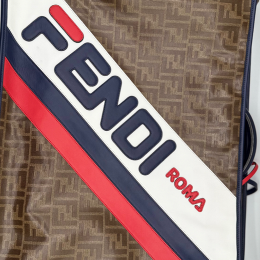 Fendi x Fila Roma Coated Canvas Travel Bag