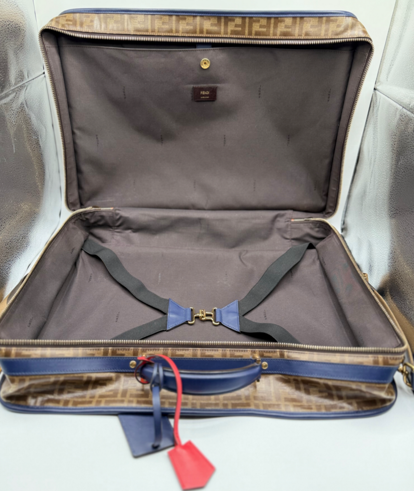 Fendi x Fila Roma Coated Canvas Travel Bag