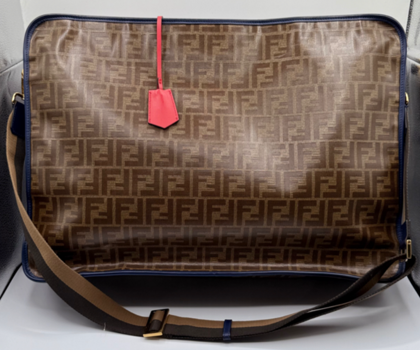 Fendi x Fila Roma Coated Canvas Travel Bag
