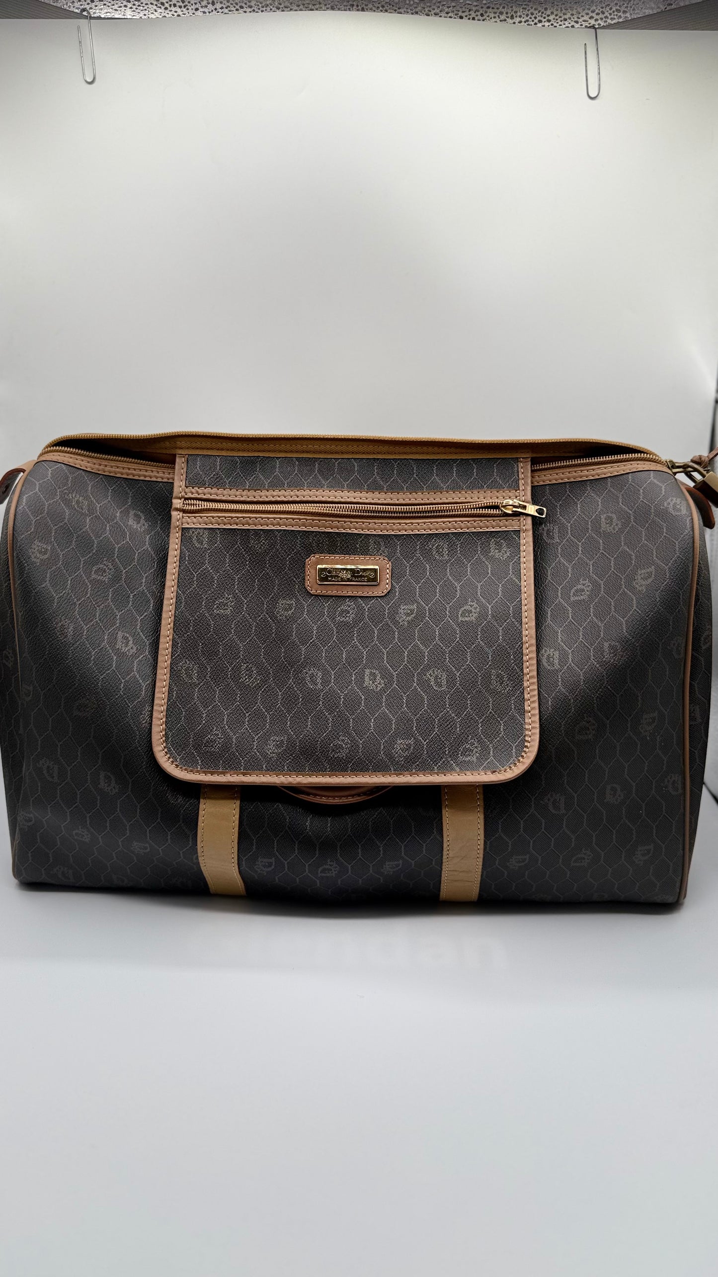Christian Dior Honeycomb Travel Bag