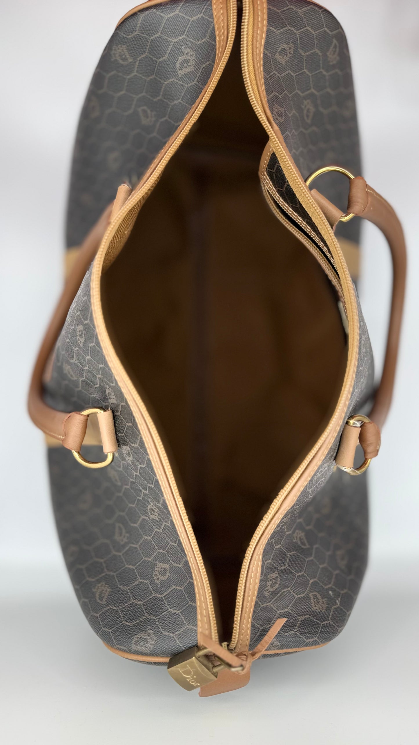 Christian Dior Honeycomb Travel Bag