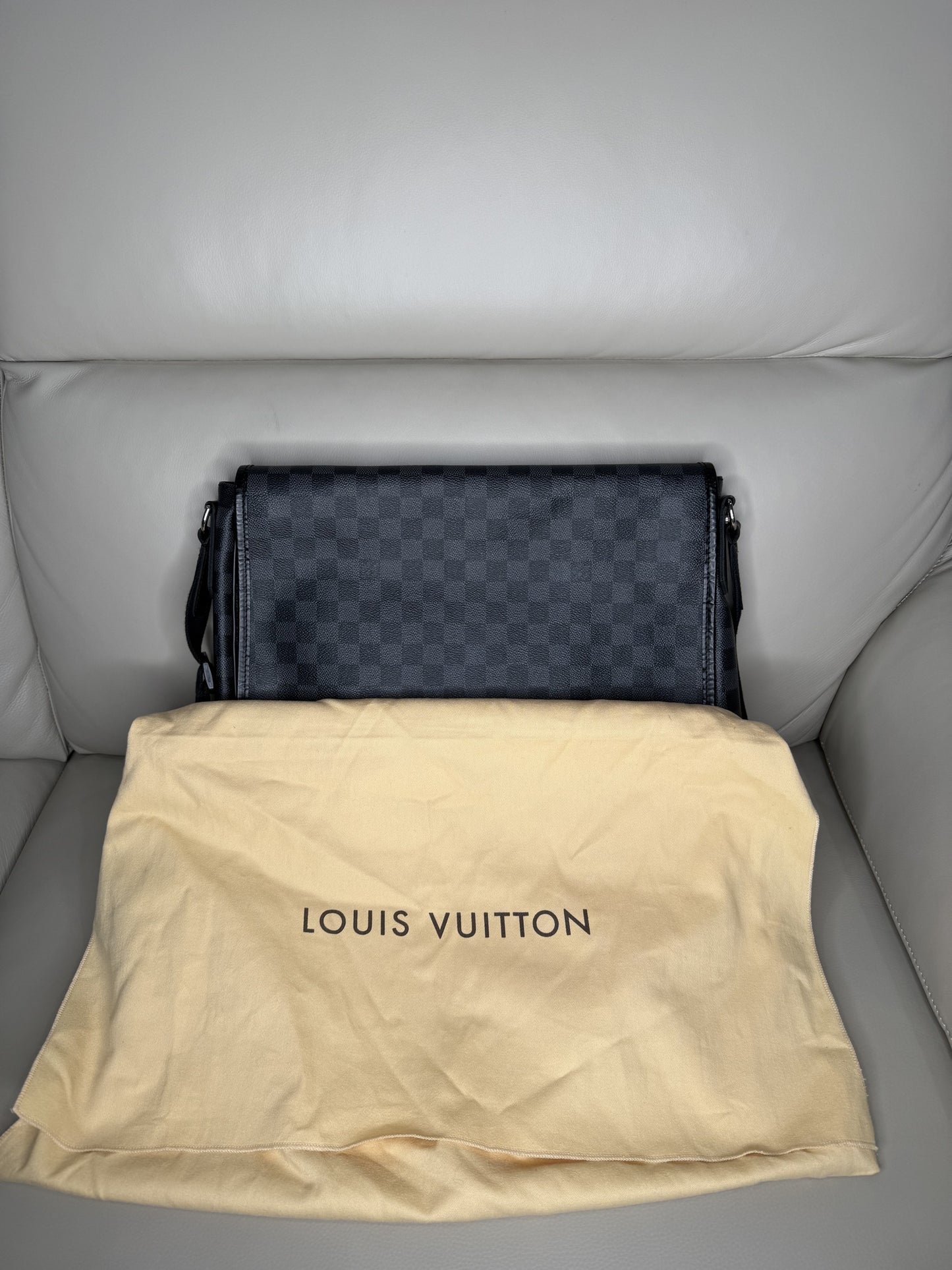 Louis Vuitton District PM Damier Graphite Bag