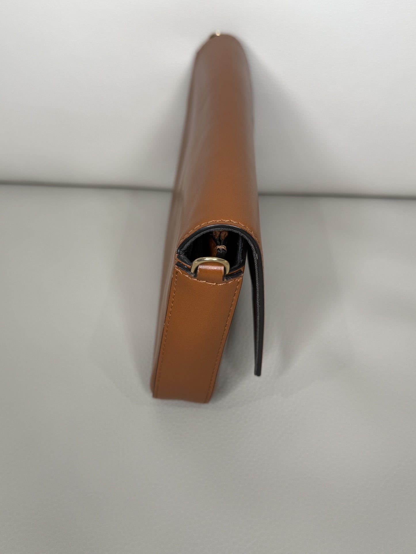 Fendi Roma Leather Wallet on Chain – Brown