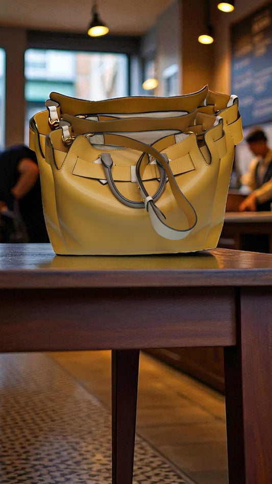 Burberry Marais Calfskin Medium Belt Bag – Limestone