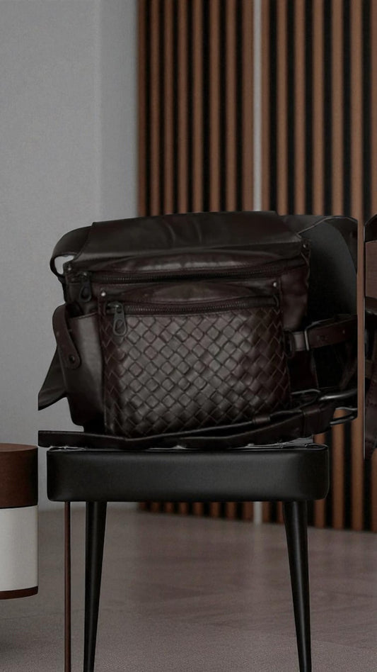 Bottega Veneta Intrecciato Leather Waist Bag