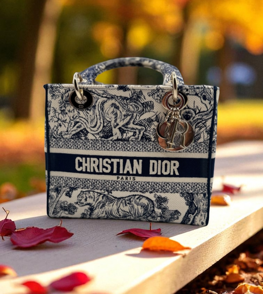 Christian Dior Lady D-Lite Bag – Toile de Jouy Embroidery