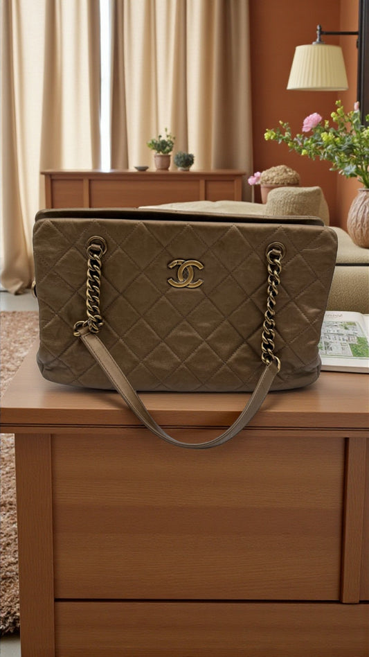 Chanel CC Crown Tote Bag