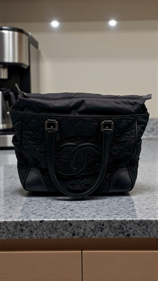 Chanel Paris-New York Tote Bag – Quilted Nylon & Leather
