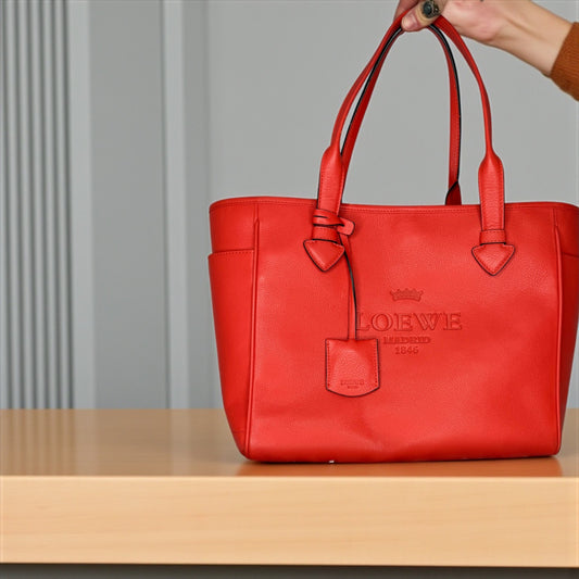 Loewe Heritage Bag - Red