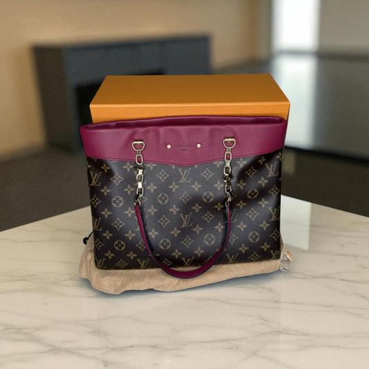 Louis Vuitton Monogram Pallas Shopper Tote Bag
