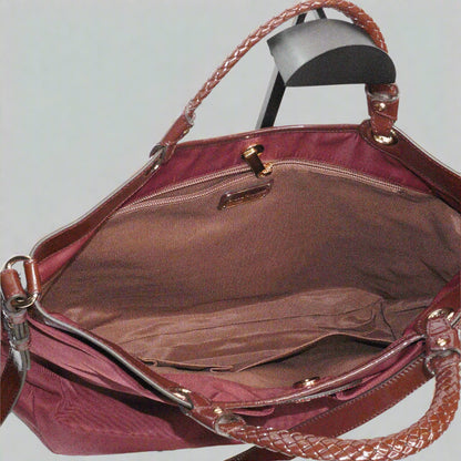 Salvatore Ferragamo Betulla Tote Bag – Bordeaux