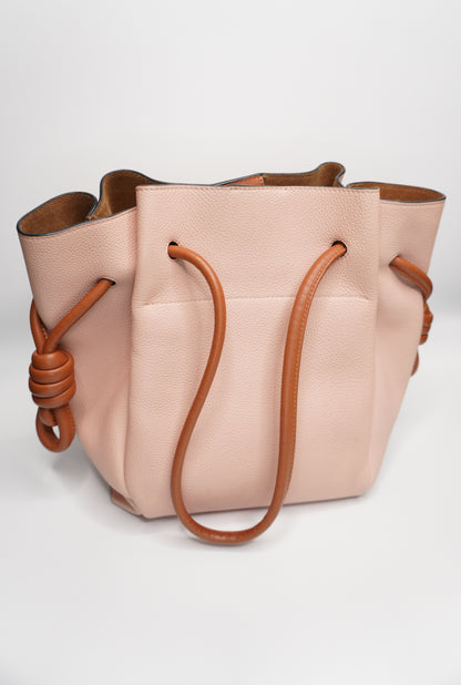 Loewe Flamenco Drawstring Shoulder Bag – Light Pink