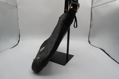 Loewe 160th Anniversary Limited Edition Black Embossed Leather