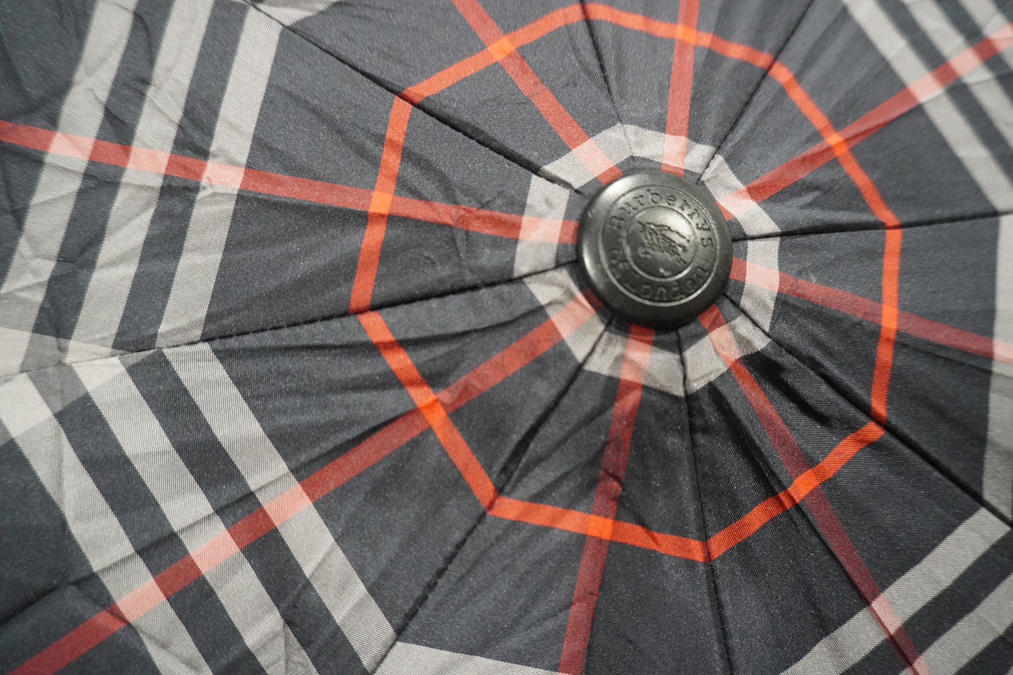 Burberry Folding Umbrella in Iconic Check