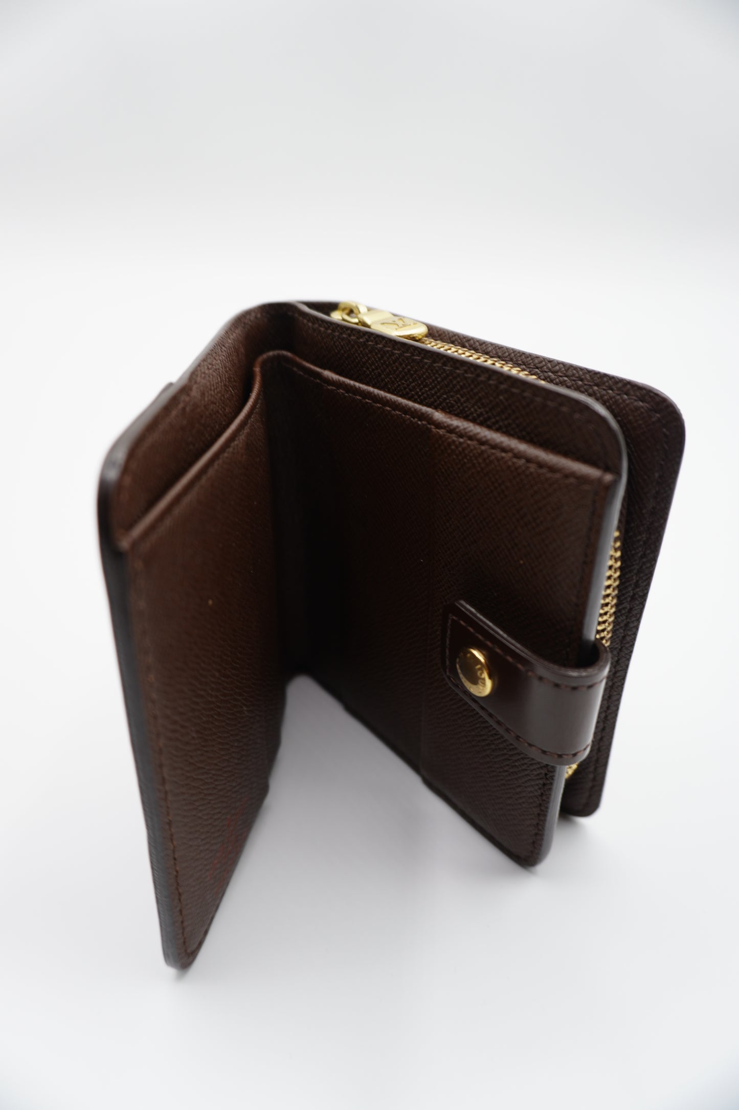 Louis Vuitton Damier Ebene Compact Zip Wallet