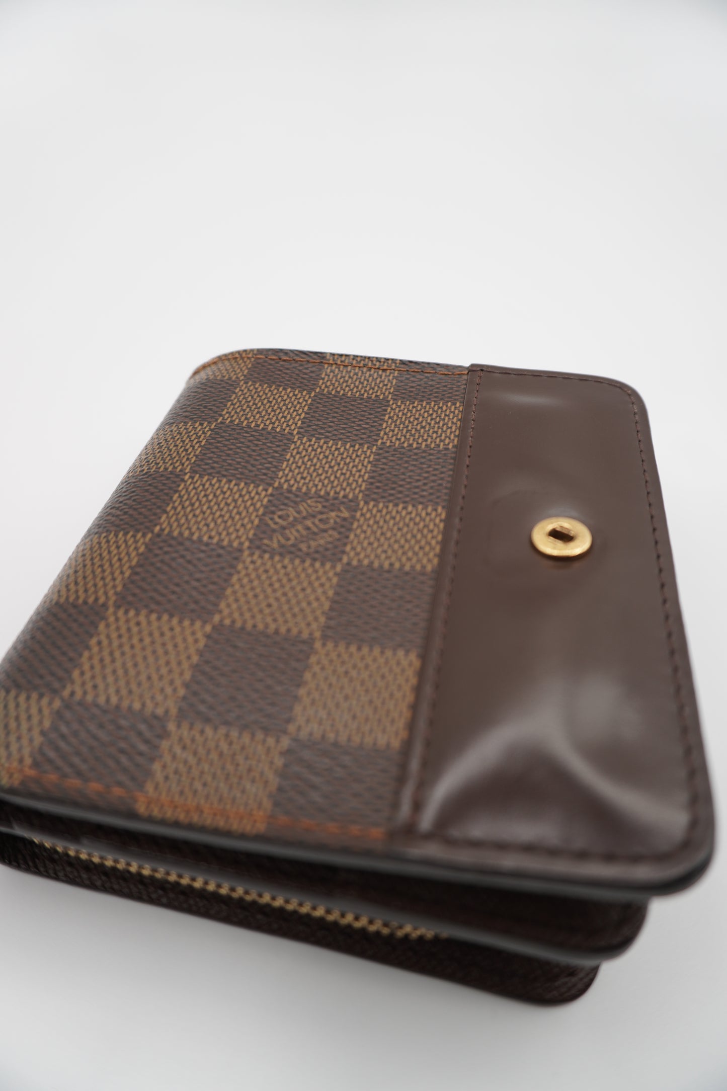 Louis Vuitton Damier Ebene Compact Zip Wallet