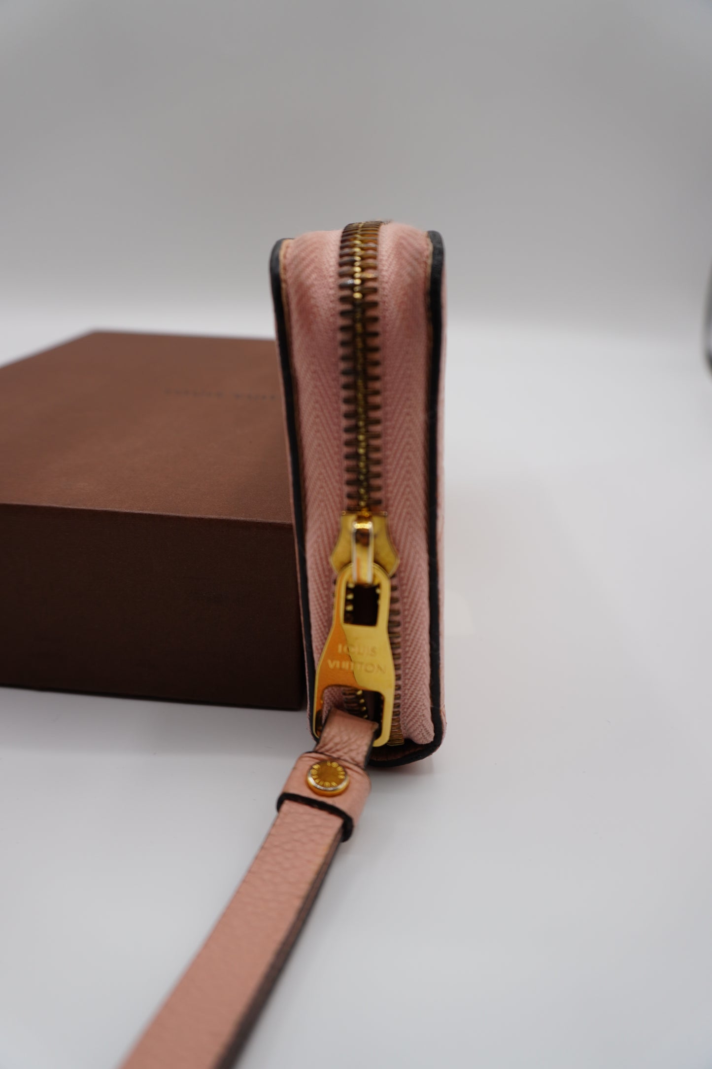 Louis Vuitton Monogram Empreinte Pink Zippy Wallet