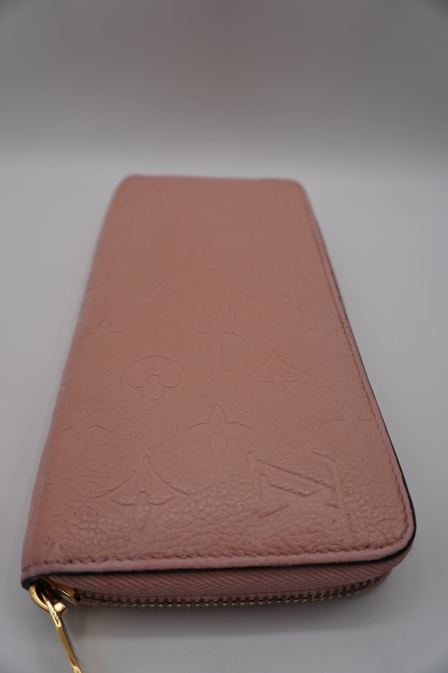 Louis Vuitton Monogram Empreinte Pink Zippy Wallet