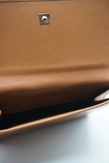 Gucci Tan Leather Compact Wallet