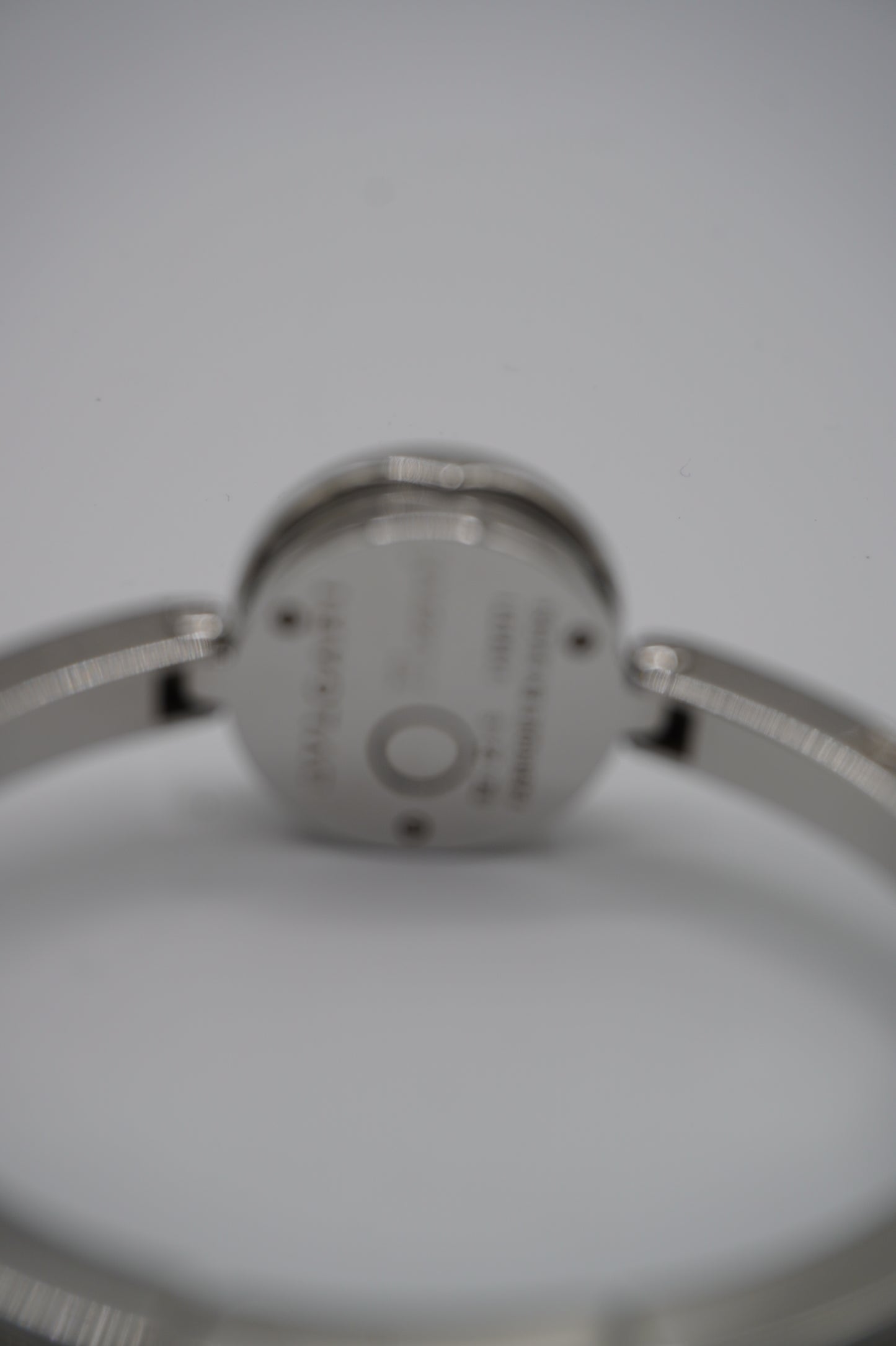 Bvlgari Mother of Pearl Dial Stainless Steel Bangle Watch