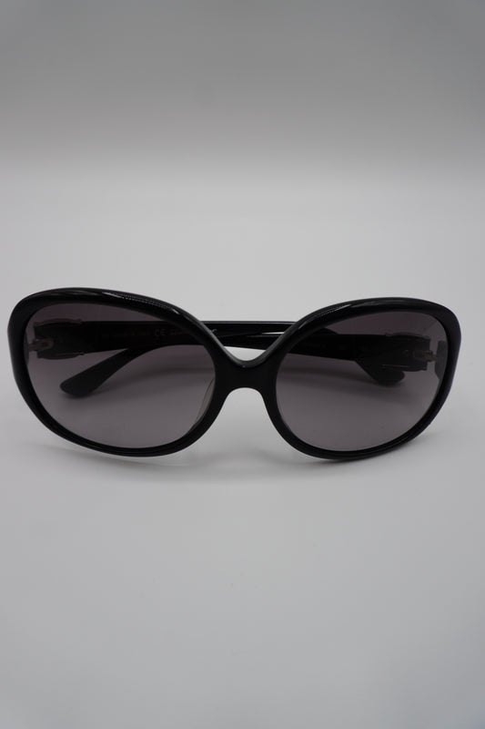 Salvatore Ferragamo Oversized Black Sunglasses